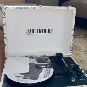 VICTROLA record player AND speaker!!!!